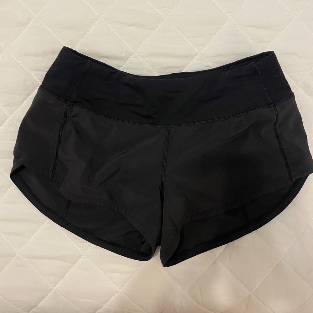 lululemon athletica Black Athletic Shorts
